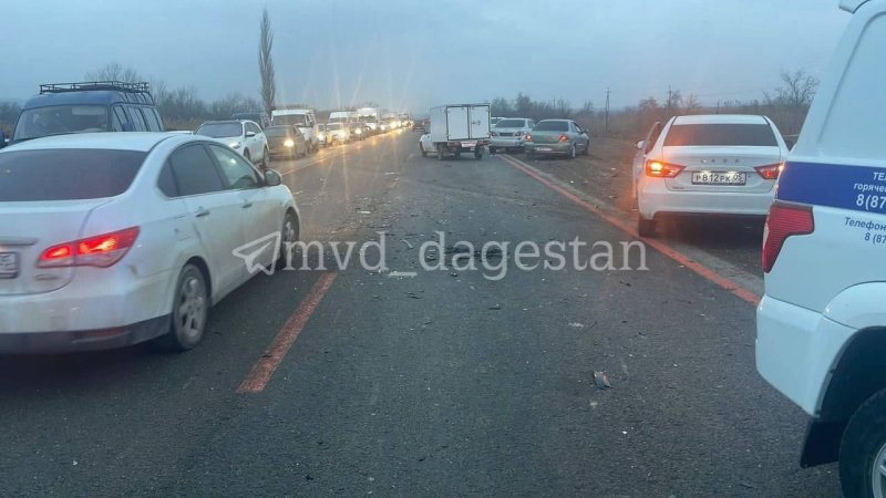 Двое погибших, трое пострадавших в ДТП в Каякентском районе Дагестана